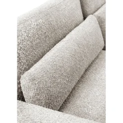 Discount 4 zitsbank Lombardy polyetherschuim grijs 4-Zitsbank