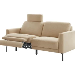 Online 2,5 zitsbank Moscato koudschuim beige relaxfunctie links 2-Zitsbank
