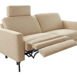 Online 2,5 zitsbank Moscato koudschuim beige relaxfunctie links 2-Zitsbank