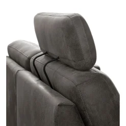 Online 3 zitsbank Muscolo donkergrijs relaxfunctie supreme comfort 3-Zitsbank
