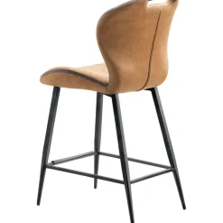 Outlet Barkruk Tantini microvezel cognac Barkruk