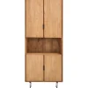Sale Boekenkast Aska (80 Cm) teak naturel brushed Woonseries|Opbergkast