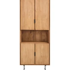 Sale Boekenkast Aska (80 Cm) teak naturel brushed Woonseries|Opbergkast