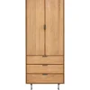 Discount Boekenkast Aska (80 Cm) teak naturel brushed Woonseries|Opbergkast