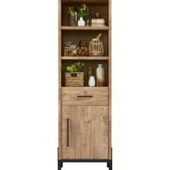 New Boekenkast Ricardi (64 Cm) mango decor Woonseries|Boekenkast