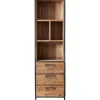 Discount Boekenkast Romaro (55 Cm) teakhout mix rough Woonseries|Boekenkast