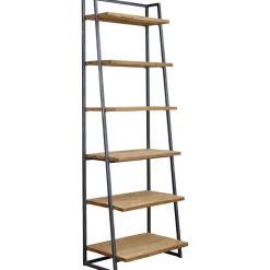 Boekenkast Romaro teak mix rough Woonseries|Boekenkast