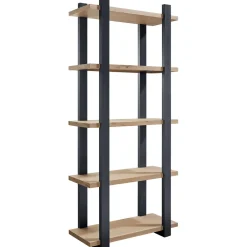 Best Boekenkast Verato (96 Cm) naturel grey Woonseries|Boekenkast