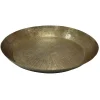 New Decoratieschaal Lomnato goud 50 cm rond Dienbladen