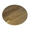 Decoratieschaal Lomnato naturel hout 40 cm rond Dienbladen