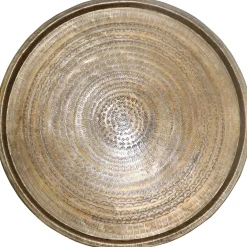 Discount Decoratieschaal Trebbia 58 cm rond brons Dienbladen