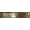 New Decoratieschaal Trebbia 7,5x38 cm rechthoekig brons Dienbladen