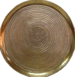 Best Decoratieschaal Trodena brons 58x58 rond Dienbladen