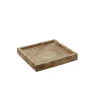 Dienblad Scaffale 30x30 teak wortel Dienbladen