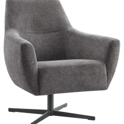 Sale Draaifauteuil Gudo donkergrijs Draaifauteuil|Standaard Fauteuil