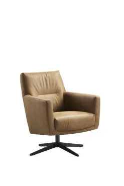 Clearance Draaifauteuil Morini camel basic comfort Draaifauteuil|Standaard Fauteuil