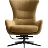 Hot Draaifauteuil Tronto bruin basic comfort Draaifauteuil|Standaard Fauteuil