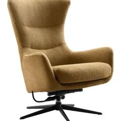 Hot Draaifauteuil Tronto bruin basic comfort Draaifauteuil|Standaard Fauteuil