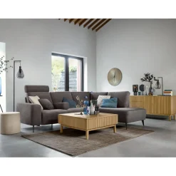 Online Dressoir Arrosto eikenhout 76x225x45 cm light roast Woonseries|Dressoir