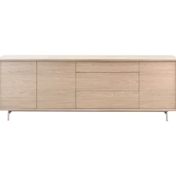 Online Dressoir Famosa 76x228x45 cm bruin Woonseries|Dressoir