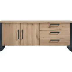 New Dressoir Verato (200 cm) naturel grey Woonseries|Dressoir