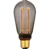 Sale E27 Ledlamp Illumi smoke 3,5 Watt 6,4 cm druppel Lichtbron