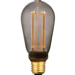 Sale E27 Ledlamp Illumi smoke 3,5 Watt 6,4 cm druppel Lichtbron