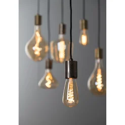 Hot E27 Ledlamp Luce amber 4 Watt 6,5 cm hoekig Lichtbron