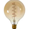 New E27 Ledlamp Luce amber 4 Watt 12,5 cm bol Lichtbron