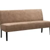 Best Eetkamerbank Avanza 150 cm velvet lichtbruin Eetbank