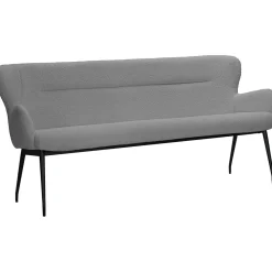 Online Eetkamerbank Lembo 190 cm grijs Eetbank