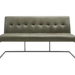 Sale Eetkamerbank Oro 170 cm microleder groen Eetbank