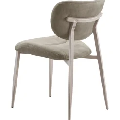 Discount Eetkamerstoel Gomba velvet beige Eetkamerstoel