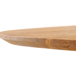 Clearance Eettafel Aska teak 200x100 cm ovaal naturel brushed Woonseries|Eettafel