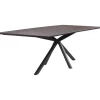 Discount Eettafel Belvio 240x105 dark oak fineer Woonseries|Eettafel
