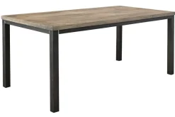 Discount Eettafel Hevano eikenhout 250x105 cm rechthoekig Woonseries|Eettafel
