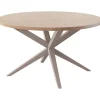 Hot Eettafel Mascaro 120 cm rond misty oak Woonseries|Eettafel