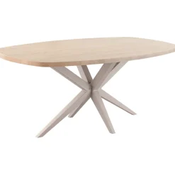 Eettafel Mascaro 250x128 cm Deens ovaal misty oak Woonseries|Eettafel