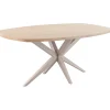 Clearance Eettafel Mascaro 160x92 cm Deens ovaal misty oak Woonseries|Eettafel