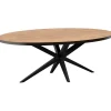 Eettafel Mascaro 250x128 cm ovaal mango Woonseries|Eettafel
