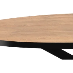 Eettafel Mascaro 250x128 cm ovaal mango Woonseries|Eettafel