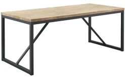 Discount Eettafel Ricardi 220x100 cm rechthoekig mango Woonseries|Eettafel