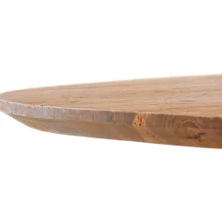 Outlet Eettafel Romaro teakhout 260x110 cm Deens ovaal mix rough Woonseries|Eettafel