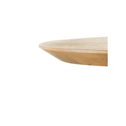 Online Eettafel Tavolo eikenhout 230x115 cm kiezel bruin Woonseries|Eettafel
