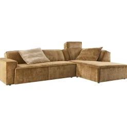Hot Elementenbank rechts Baricci teddy bruin excellent comfort Hoekbank