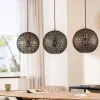 Best Hanglamp Tossica Ø 30 cm zwart staal 3-lichts Hanglamp