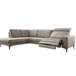 Online Hoekbank links Barrio bruin relaxfunctie excellent comfort Hoekbank