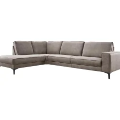 Discount Hoekbank links Barrio bruin basic comfort Hoekbank