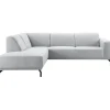Sale Hoekbank links Bellanti lichtgrijs basic comfort Hoekbank