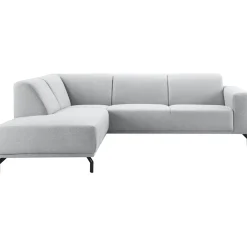 Sale Hoekbank links Bellanti lichtgrijs basic comfort Hoekbank